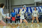 VB vs Plymouth St  Wheaton Women’s Volleyball vs Plymouth St. - Photo by Keith Nordstrom